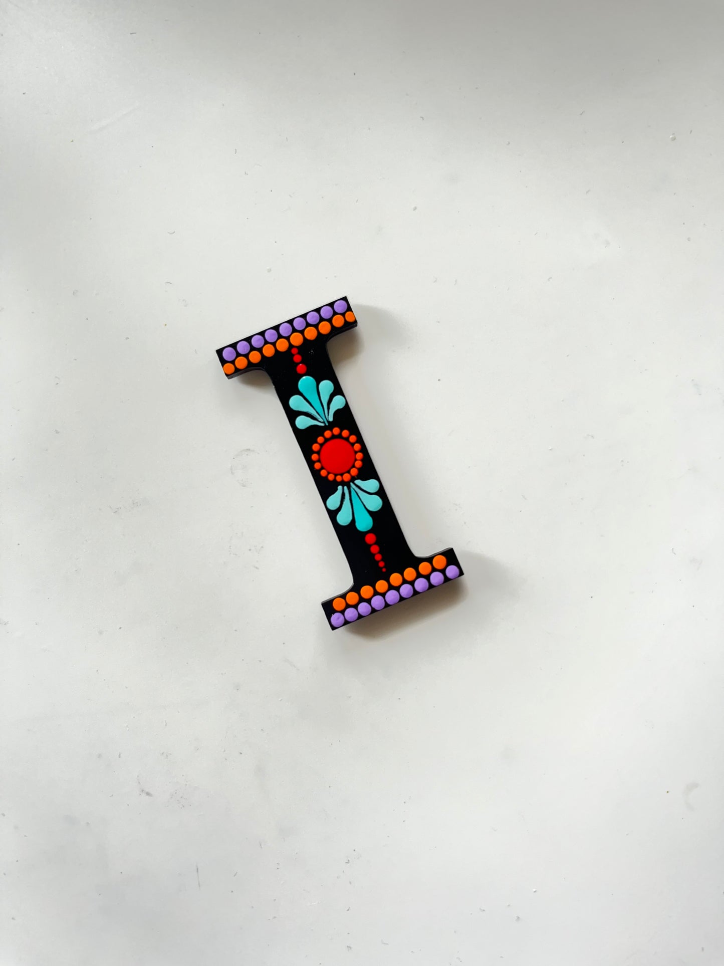 Handpainted Mandala Dot Art Alphabet ‘A to Z’ – Magnets