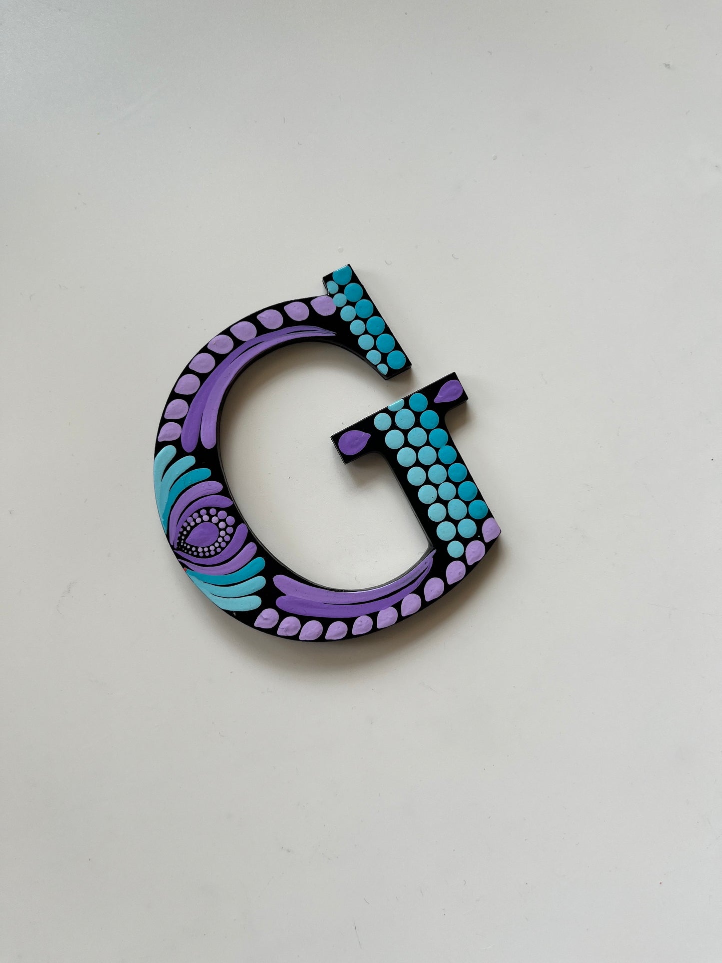Handpainted Mandala Dot Art Alphabet ‘A to Z’ – Magnets