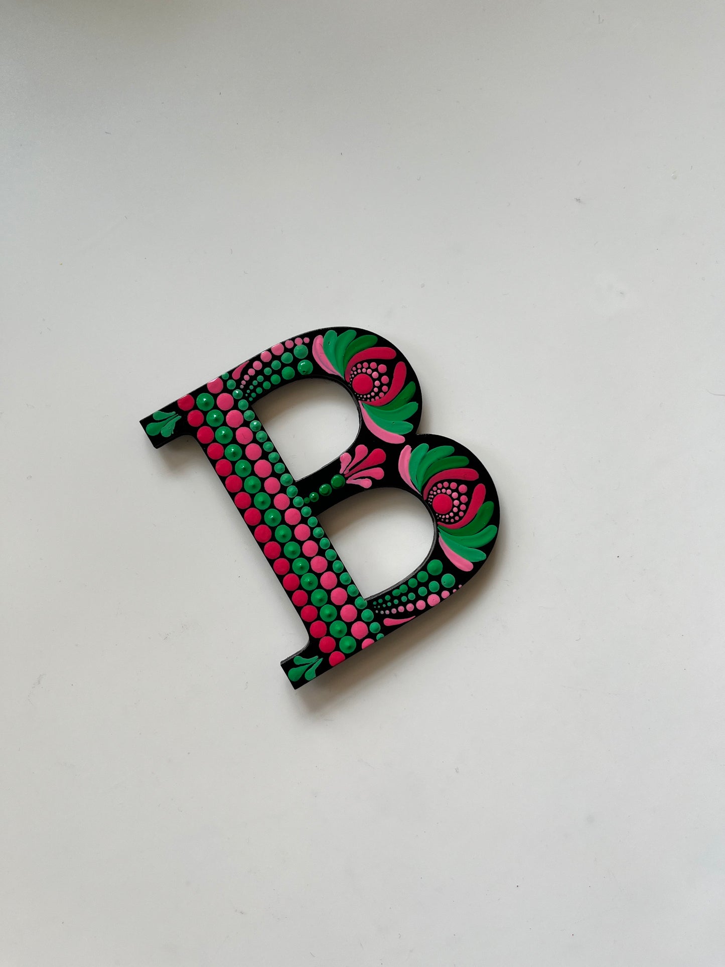 Handpainted Mandala Dot Art Alphabet ‘A to Z’ – Magnets