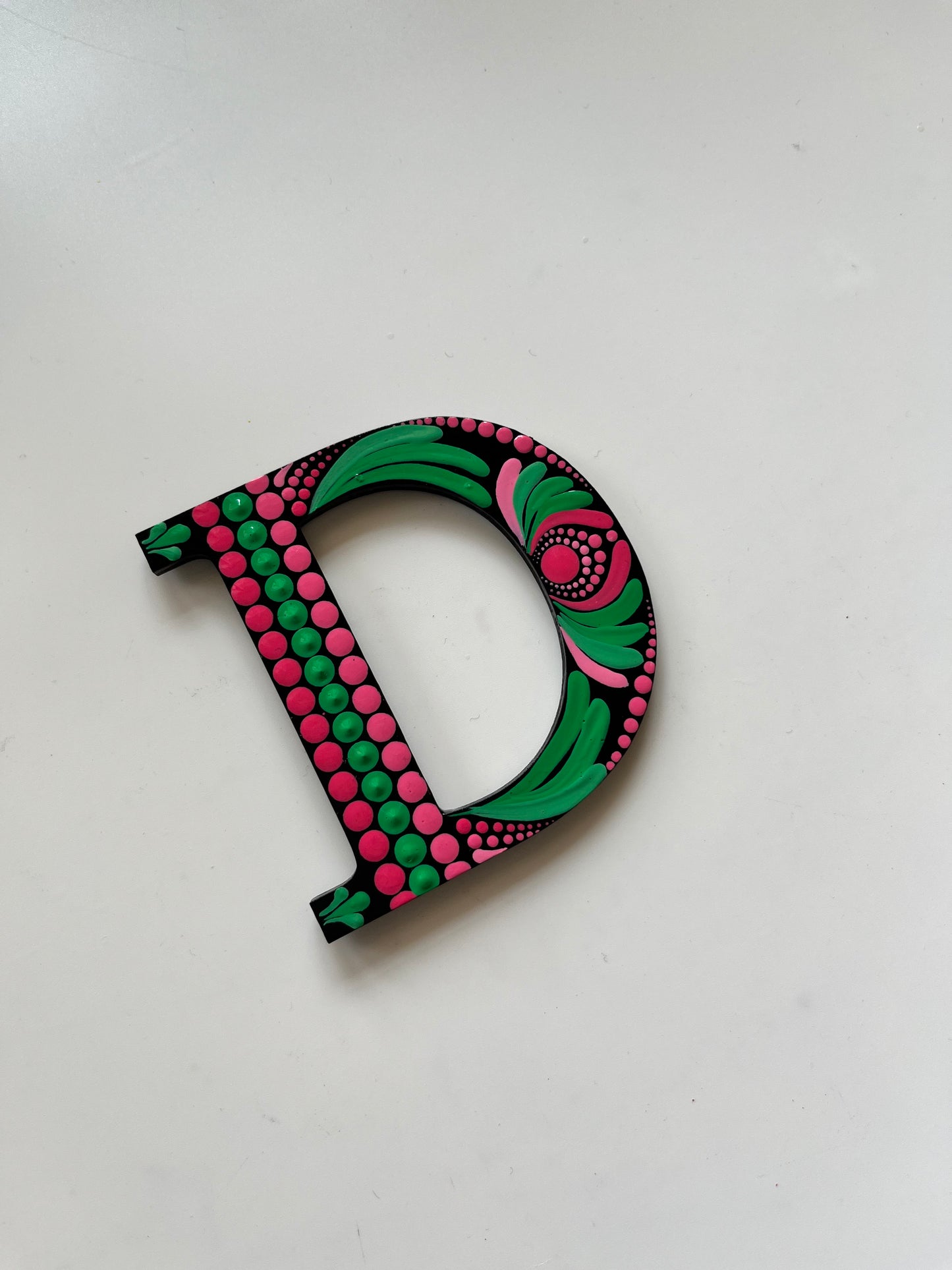 Handpainted Mandala Dot Art Alphabet ‘A to Z’ – Magnets