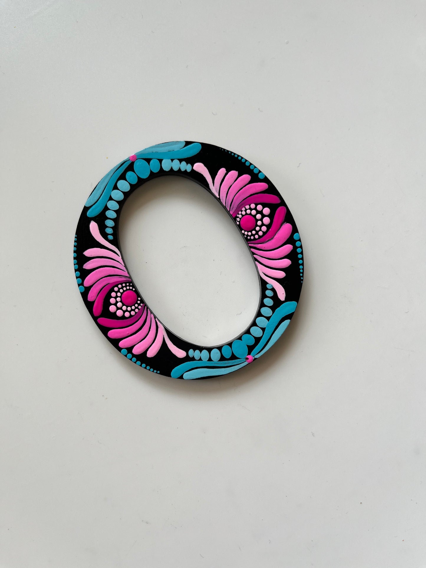 Handpainted Mandala Dot Art Alphabet ‘A to Z’ – Magnets