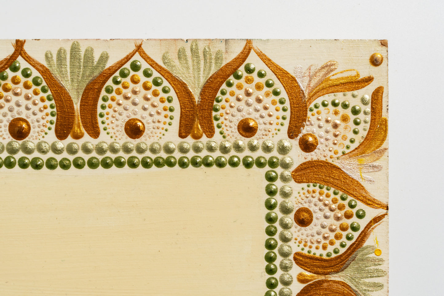 Dot Mandala Planter Nameplate – 25x30 cm – Hand-painted & Personalized