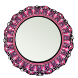 Dot Art Mandala Wall Decor - Mirror, Purple