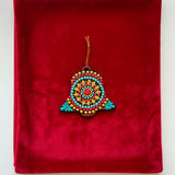 Festive Bell – Handpainted Mandala Ornament