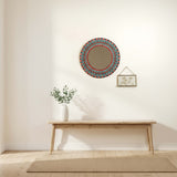 Bloom Mirror – Handpainted Mandala Wall Mirror
