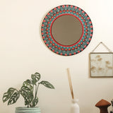 Bloom Mirror – Handpainted Mandala Wall Mirror
