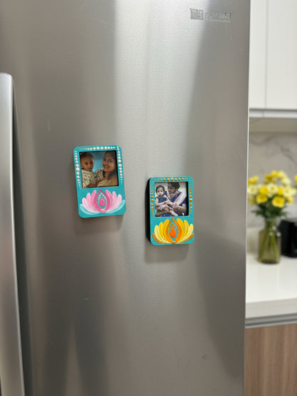 Handpainted Mandala Mini Frames – Cherished Memories in Bloom