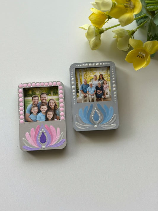 Handpainted Mandala Mini Frames – Grace in Pastels