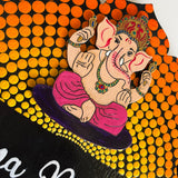Divine Ombré Dot Mandala Nameplate with Lord Ganesha