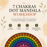 7 Chakras Dot Mandala Workshop