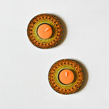 Tealight Holder Round Set Of 2