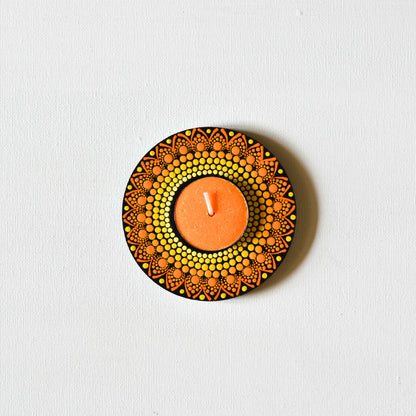 Tealight Holder Round Set Of 2