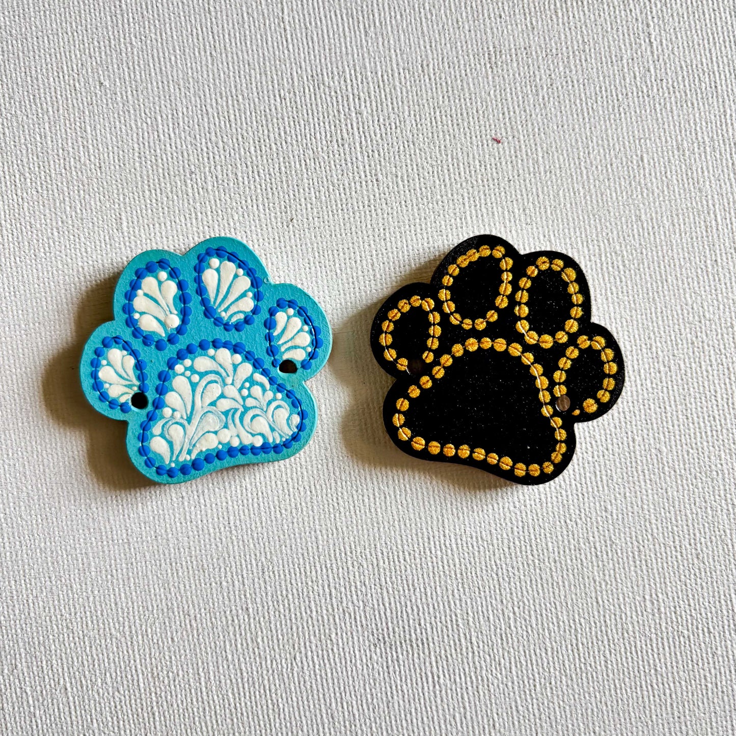 Fridge Magnets Paw Shape