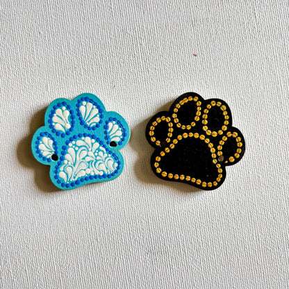 Fridge Magnets Paw Shape