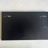 Yellow & Teal Corner Dot Mandala  Rectangular Nameplate – 18 x 30 cm