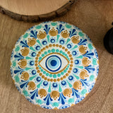 Round Stone-Ready to Paint (4.5"*1.5")