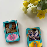 Handpainted Mandala Mini Frames – Cherished Memories in Bloom
