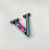 Handpainted Mandala Dot Art Alphabet ‘A to Z’ – Magnets