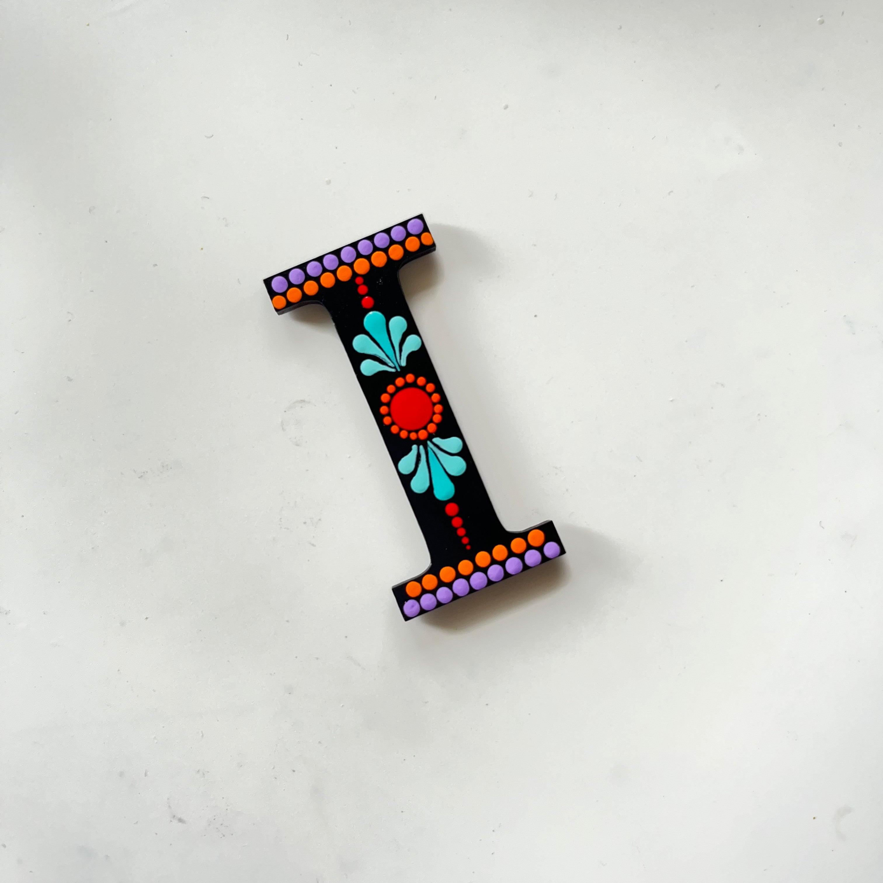 Handpainted Mandala Dot Art Alphabet ‘A to Z’ – Magnets