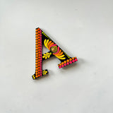 Handpainted Mandala Dot Art Alphabet ‘A to Z’ – Magnets