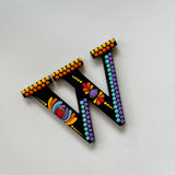 Handpainted Mandala Dot Art Alphabet ‘A to Z’ – Magnets