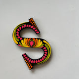 Handpainted Mandala Dot Art Alphabet ‘A to Z’ – Magnets