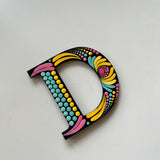 Handpainted Mandala Dot Art Alphabet ‘A to Z’ – Magnets