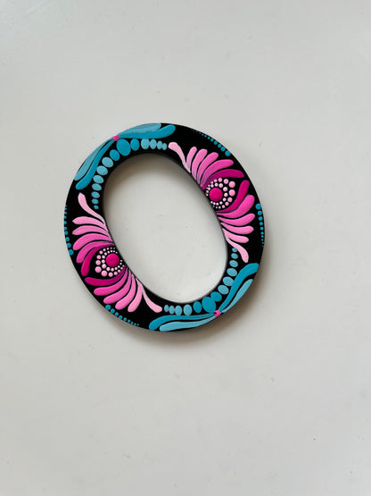 Handpainted Mandala Dot Art Alphabet ‘A to Z’ – Magnets