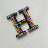 Handpainted Mandala Dot Art Alphabet ‘A to Z’ – Magnets