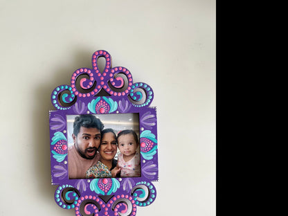 Messesngers of Joy Dot Mandala Photoframe Magnets Square