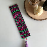 Dot Art Mandala Hand painted Bookmark