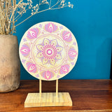 Dot Art Mandala Table Accent