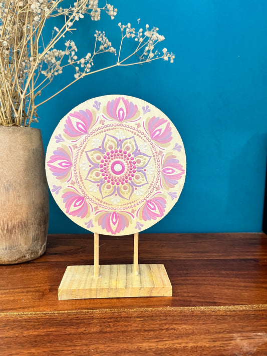 Dot Art Mandala Table Accent