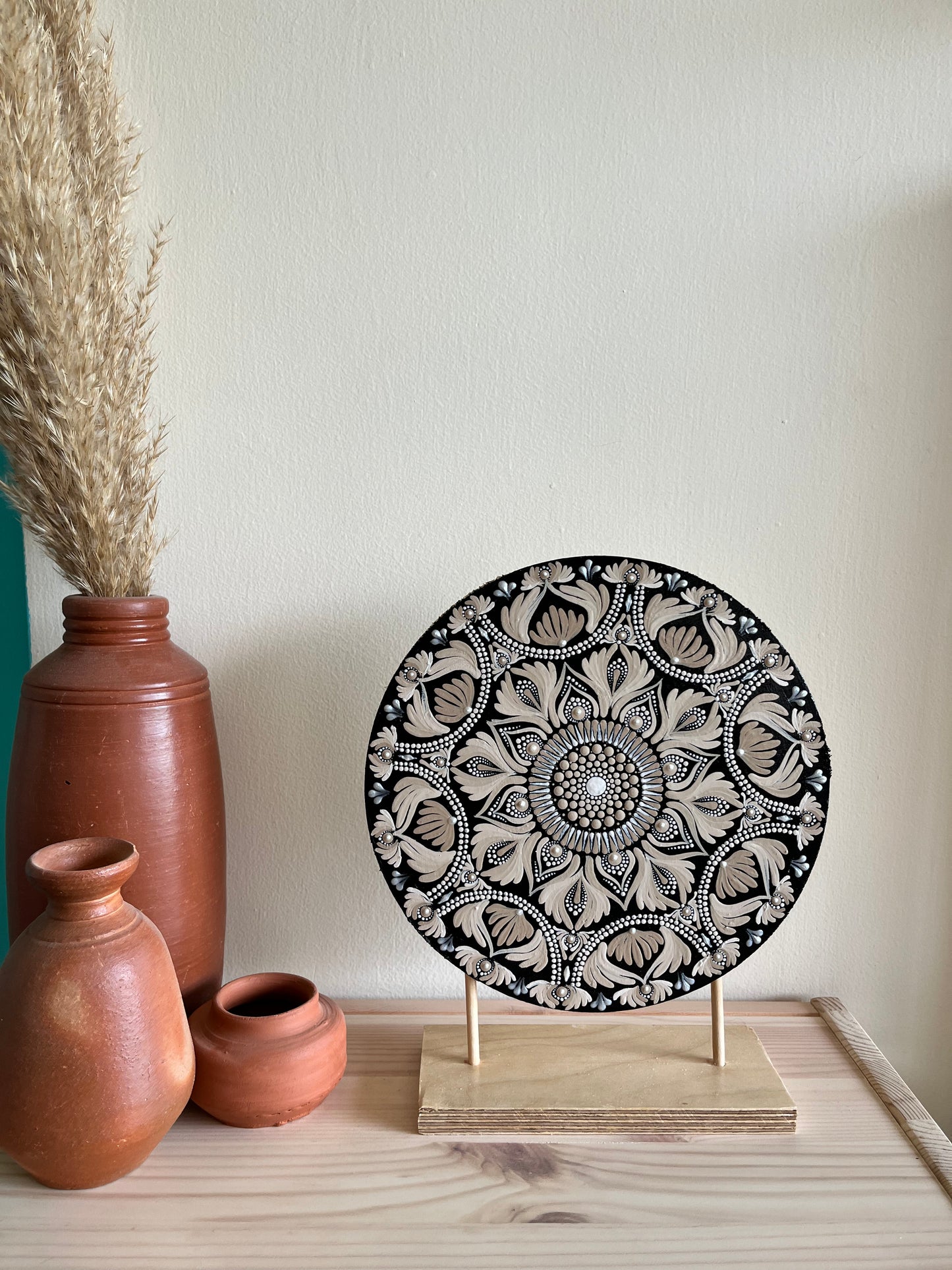 Dot Art Mandala Table Accent