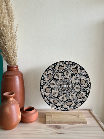 Dot Art Mandala Table Accent