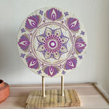 Dot Art Mandala Table Accent