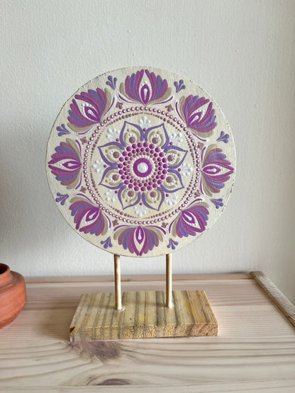 Dot Art Mandala Table Accent