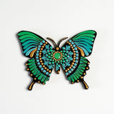 Flutter Joy – Handpainted Mandala Dot Butterfly