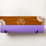 Lotus Aura – Handpainted Yoga Mat Holder