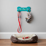 Eat • Play • Love – Handpainted Pet Leash & Accessory Holder
