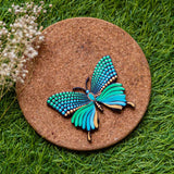 Flutter Joy – Handpainted Mandala Dot Butterfly