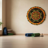 Sri Yantra – Handpainted Dot Mandala Wall Art