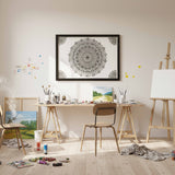 Eternal Bloom – Pen Mandala Pattern Art