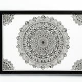 Eternal Bloom – Pen Mandala Pattern Art