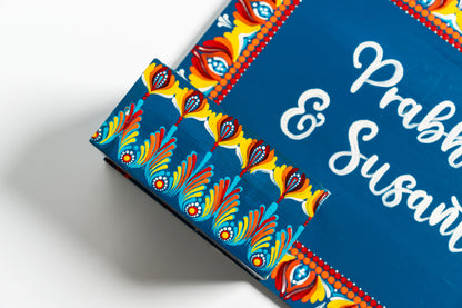 Dot Mandala Planter Nameplate – 25x30 cm  – Hand-painted & Personalized