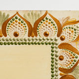 Dot Mandala Planter Nameplate – 25x30 cm  – Hand-painted & Personalized