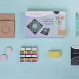 Dot Art Square Tealight DIY Kit