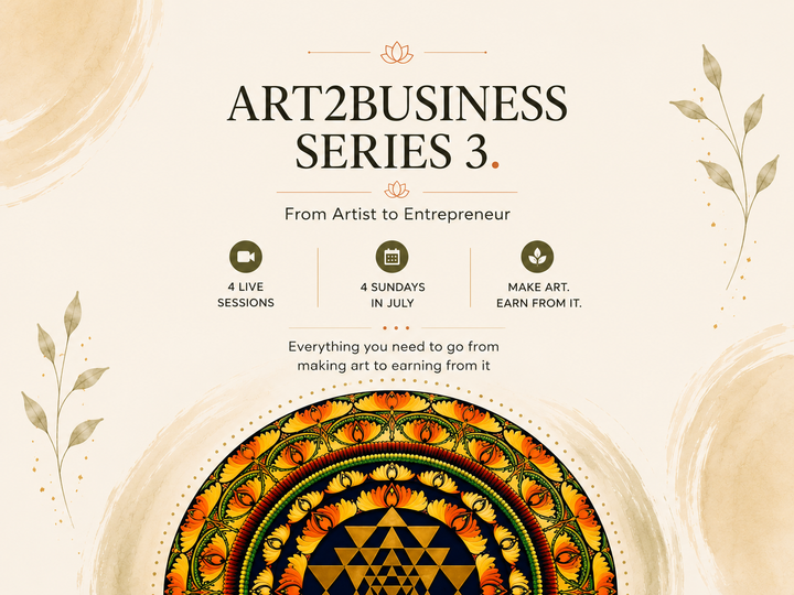 Art2Business Series 3: From Artist to Entrepreneur