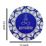 Premium Dot Mandala Wooden Signboard – Logo & Business Name