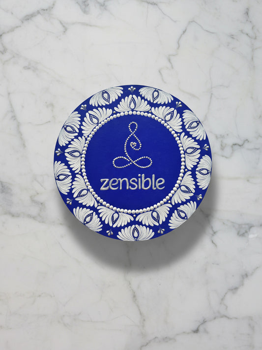 Premium Dot Mandala Wooden Signboard – Logo & Business Name